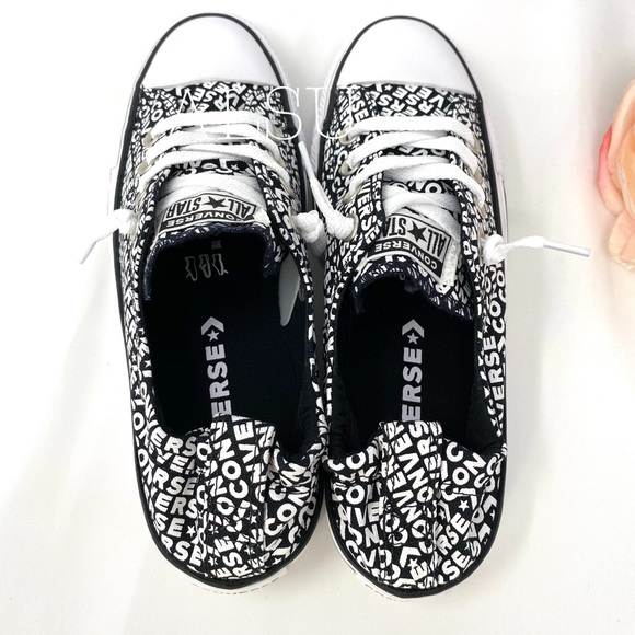 BLACK FRIDAY 🔥 Converse Ctas Shoreline Slip Canvas Black/Women's Logo 565544F - Picture 6 of 8